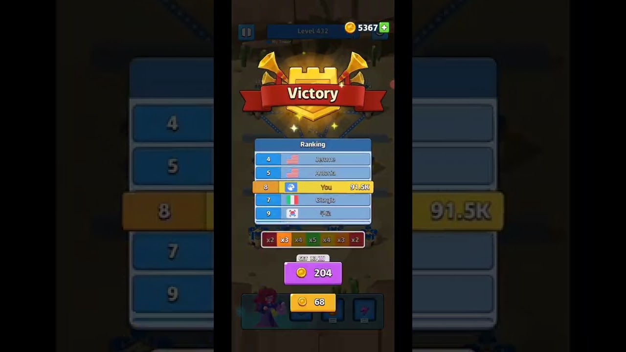 Conquer The Tower Takeover All Levels 431 432 433 434 435 Gameplay Walkthrough