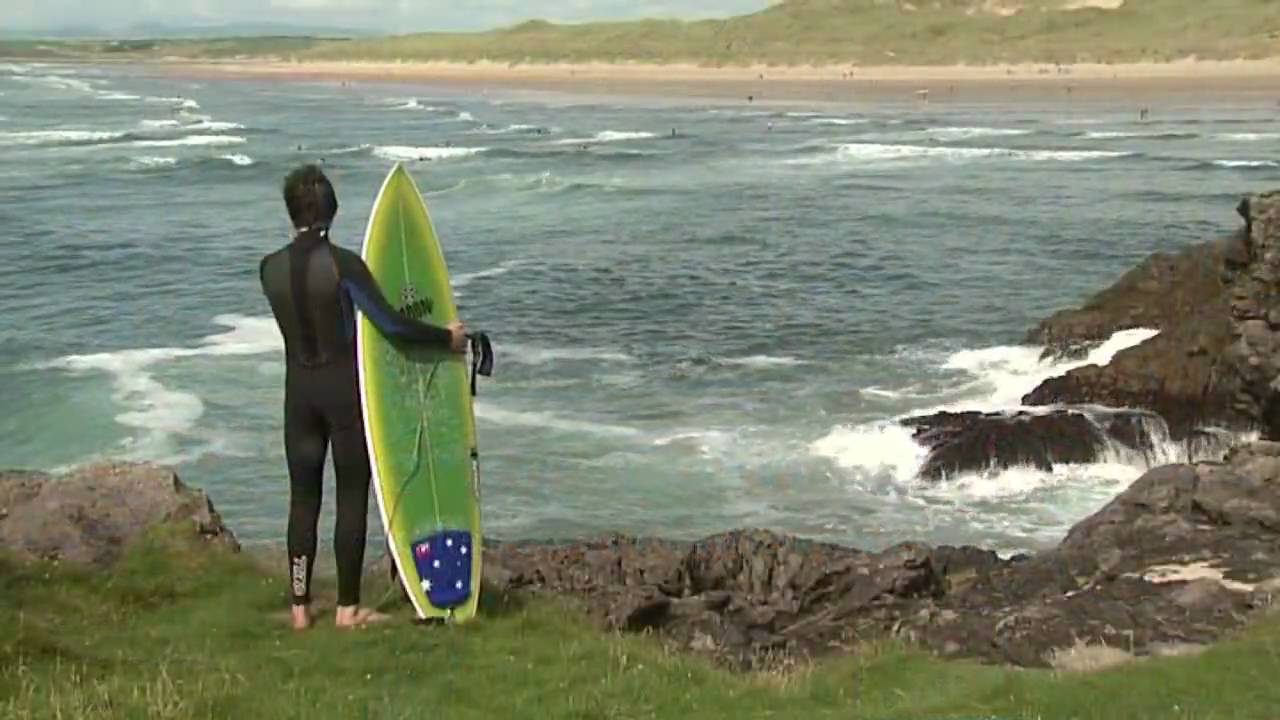 Surfing in Bundoran