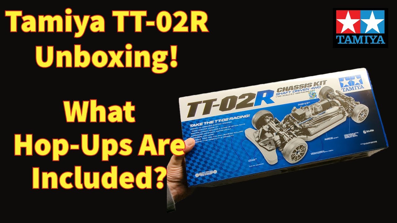 Tamiya TT-02R против TT-02 — распаковка и сравнение — какие хоп-апы входят в комплект? Лучший наб...