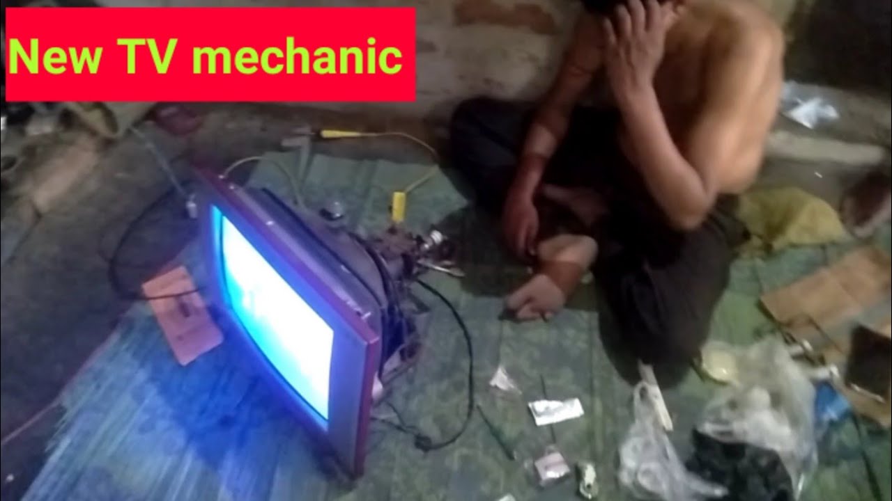 New  TV mechanic  telivision repair . #Taranga_Electronic.