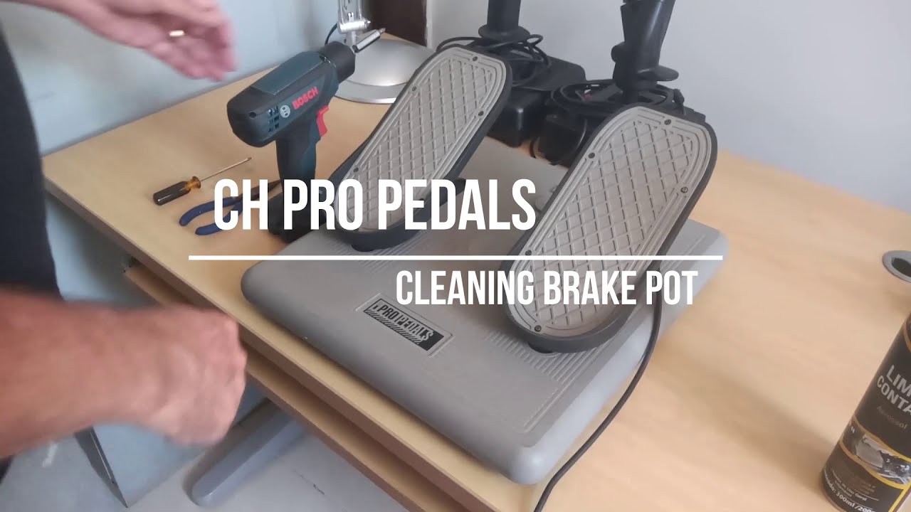 CH Pro Pedals - Cleaning the brake potenciometer