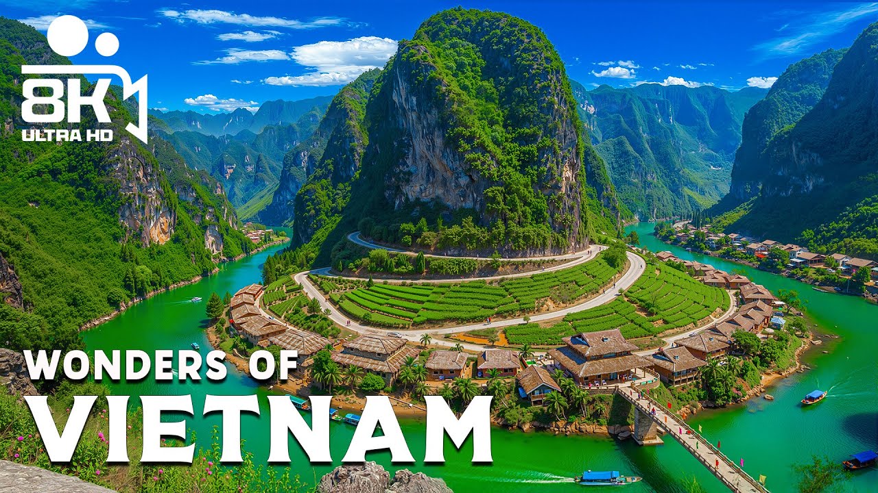 Wonders of Vietnam – Discover Mountains, Bays, and Timeless Villages | Travel Video 4K