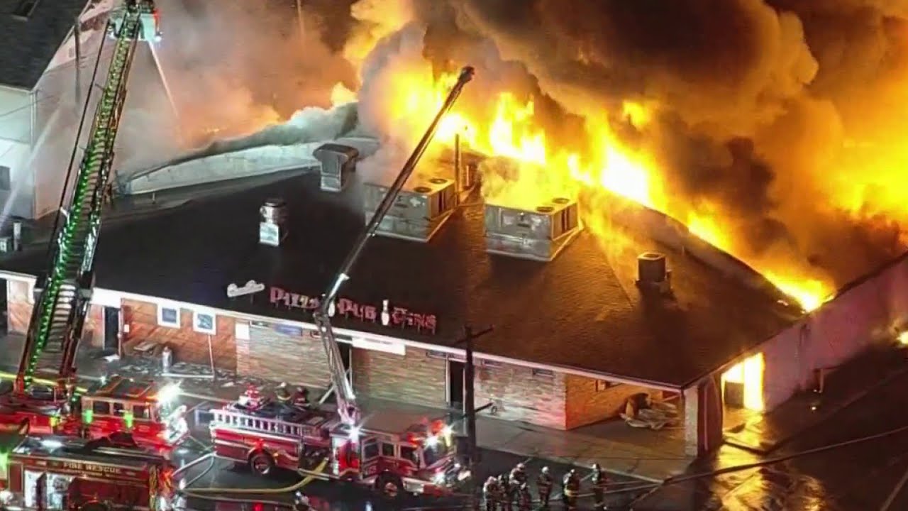 Flames Rip Through Bucks County Bowling Alley