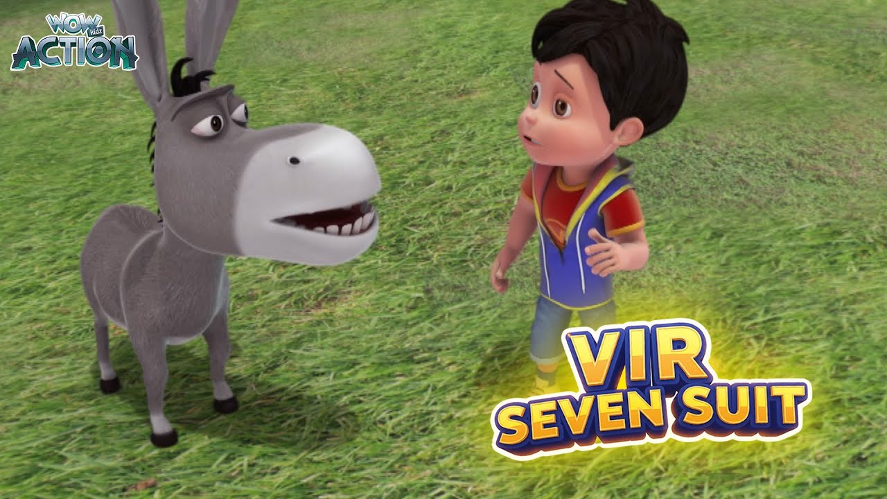 Vir The Robot Boy | Vir Ne Pakda Chor Ko | Vir Seven Suit Compilation | Wow Action