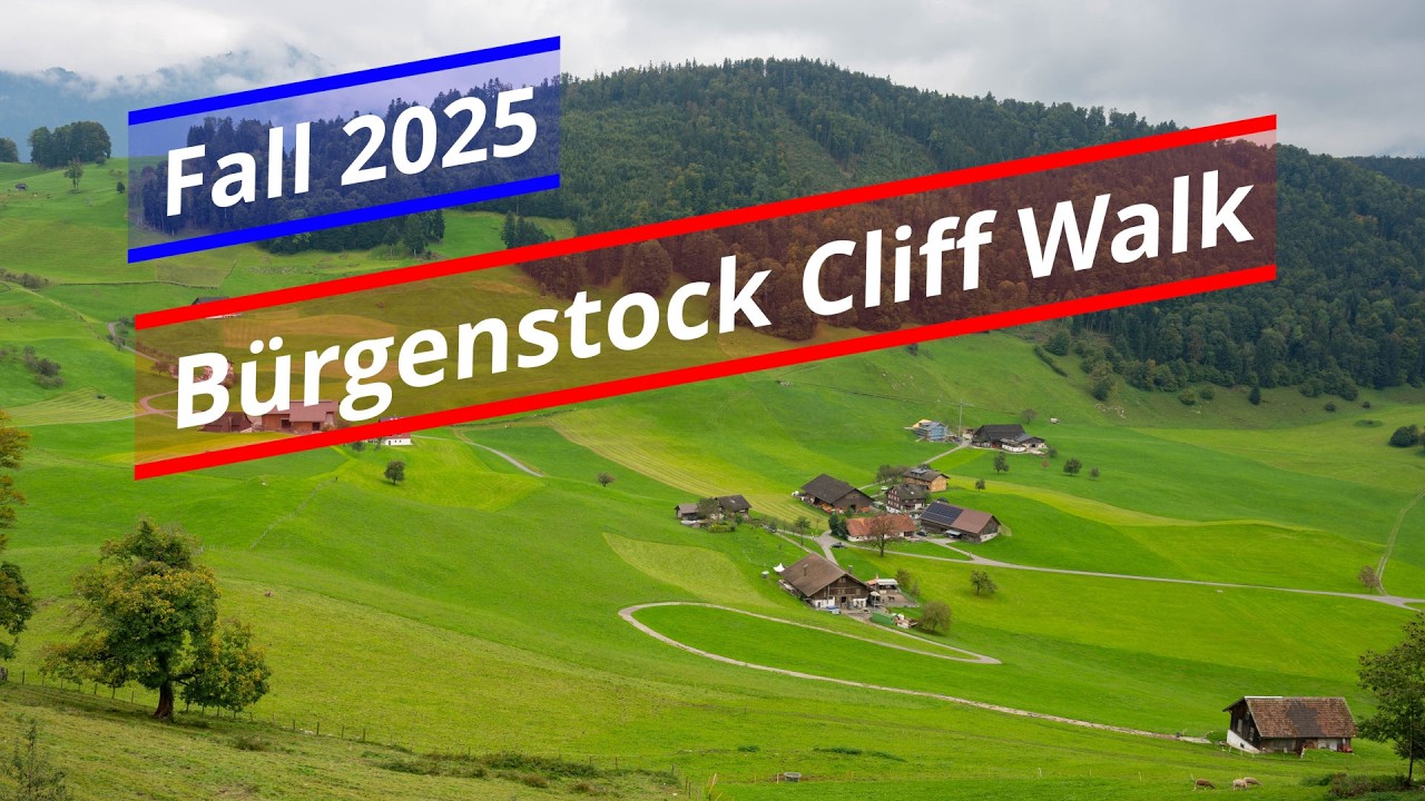 Bürgenstock Cliff Walk  - Switzerland Fall 2025