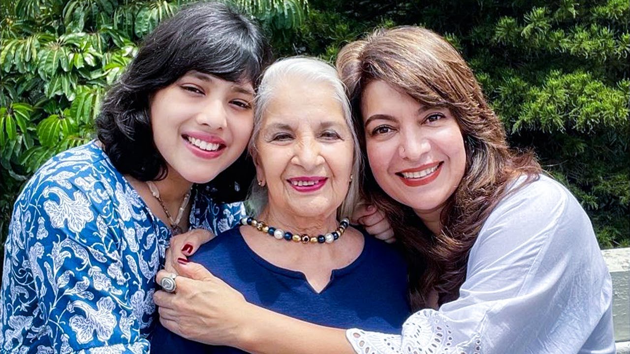 Mother of Bollywood Sushma Seth With Her Daughter, and Granddaughter | Husband, Sister | Biography