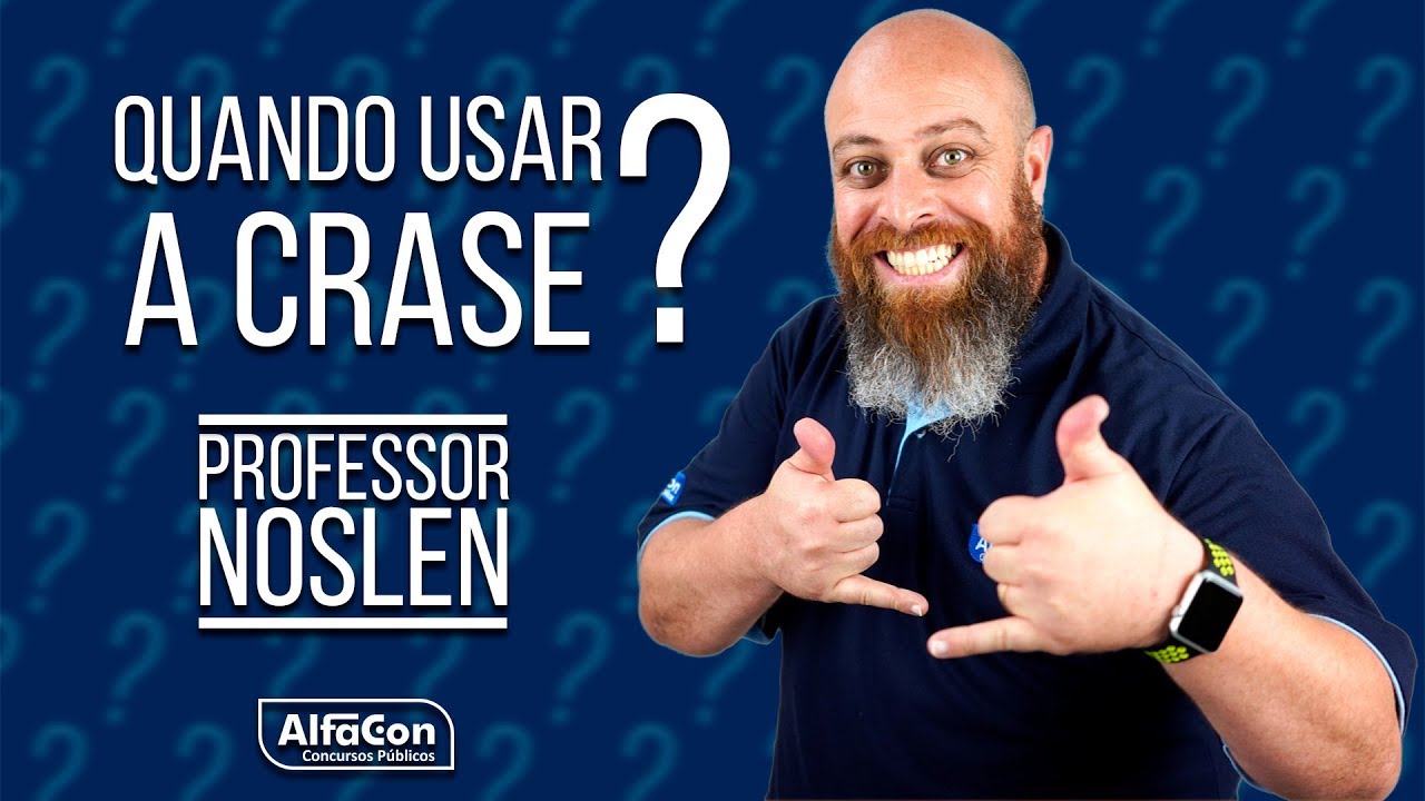 Crase sem mistérios - Prof. Noslen - AlfaCon
