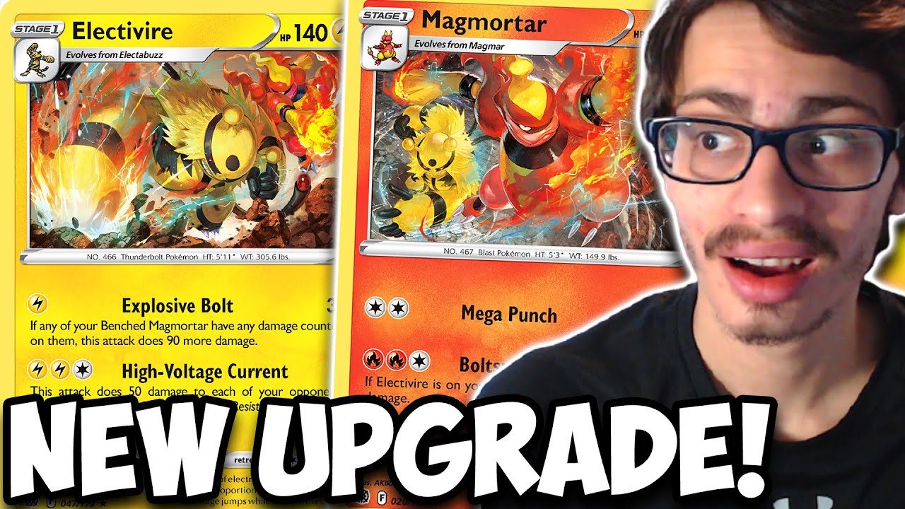 The Electivire Magmortar Deck Just Got Even Better! Reversal Energy NEW Upgrade PTCGL