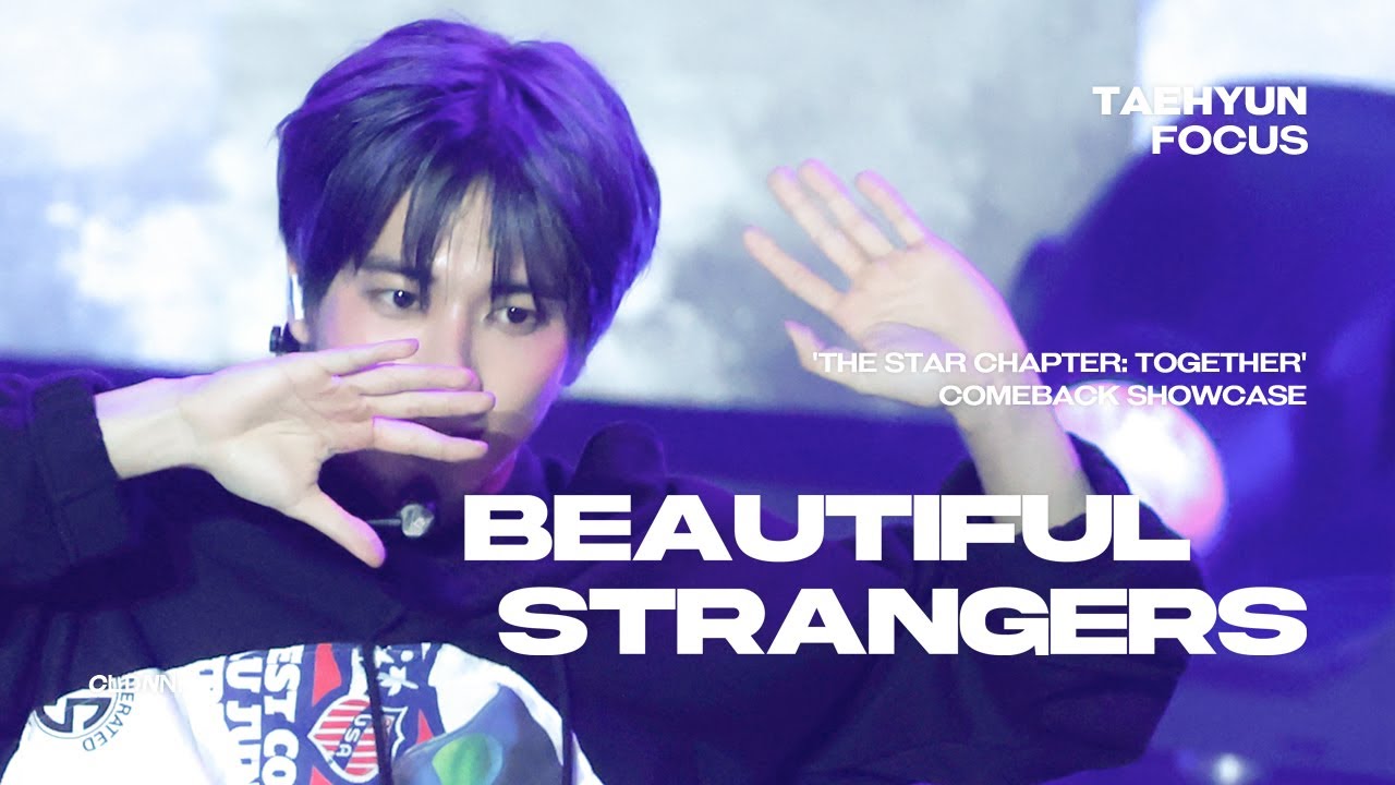 250721 COMEBACK SHOWCASE 'Beautiful Strangers' 투모로우바이투게더 태현 직캠 fancam｜TXT TAEHYUN focus