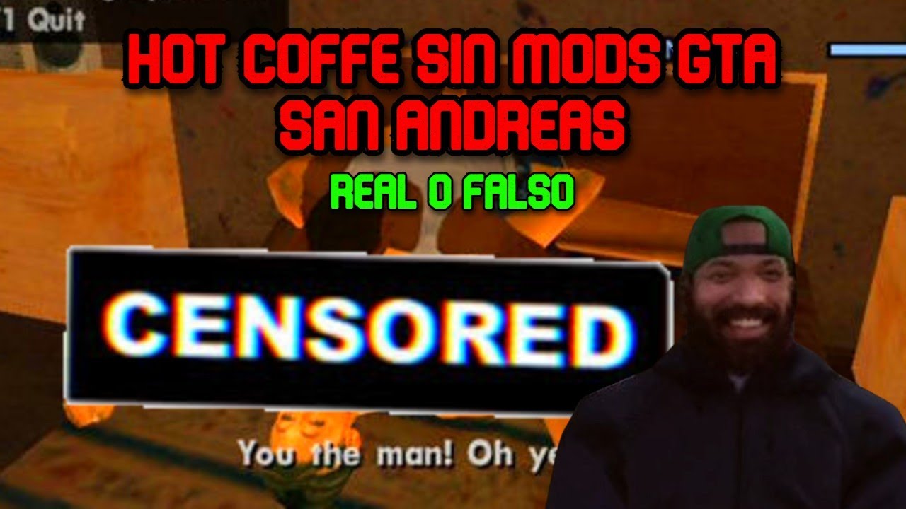 Desmintiendo el BUG Del hot coffee en GTA SAN ANDREAS (LOQUENDO)