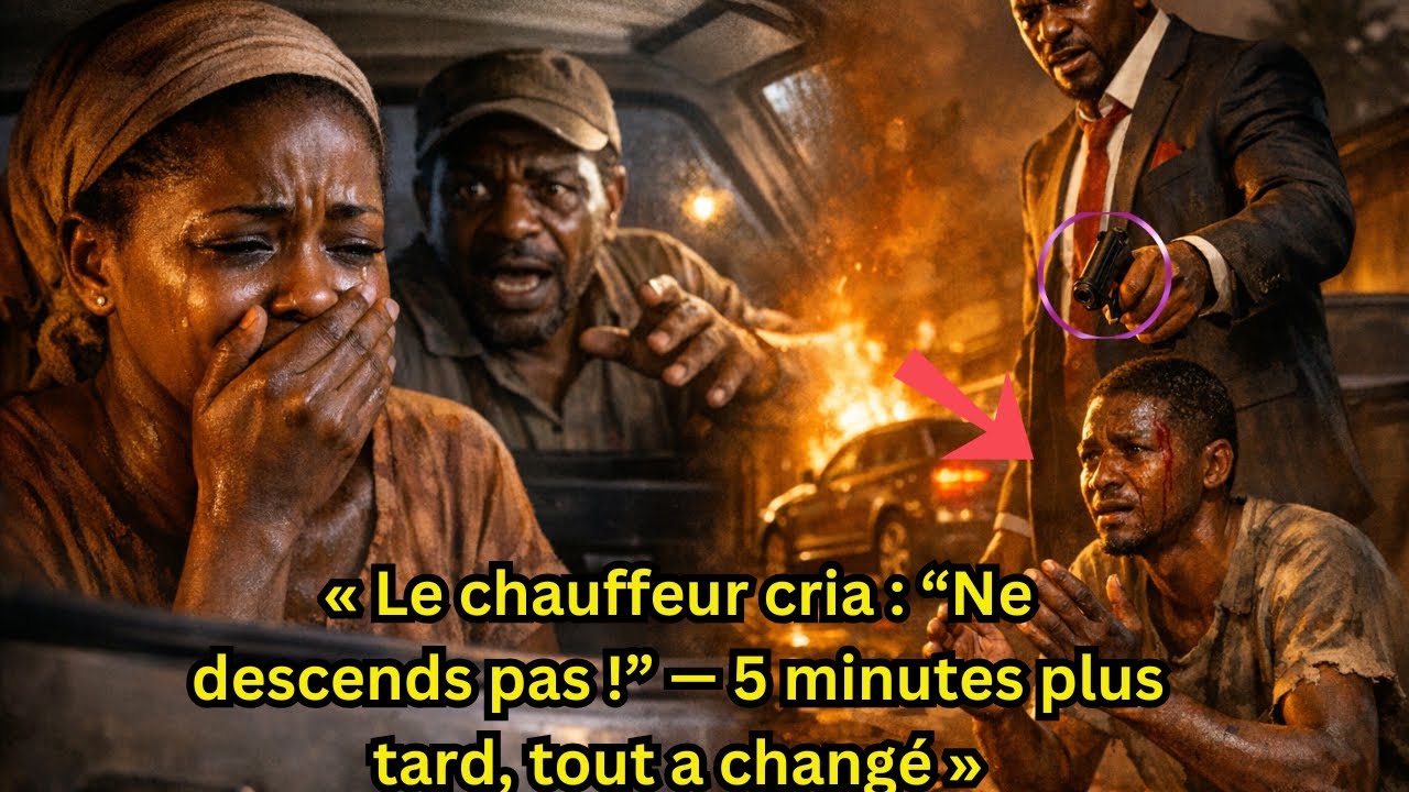 « Ne descendez pas ici », chauffeur paniqué — ce qui arriva 5 minutes plus tard