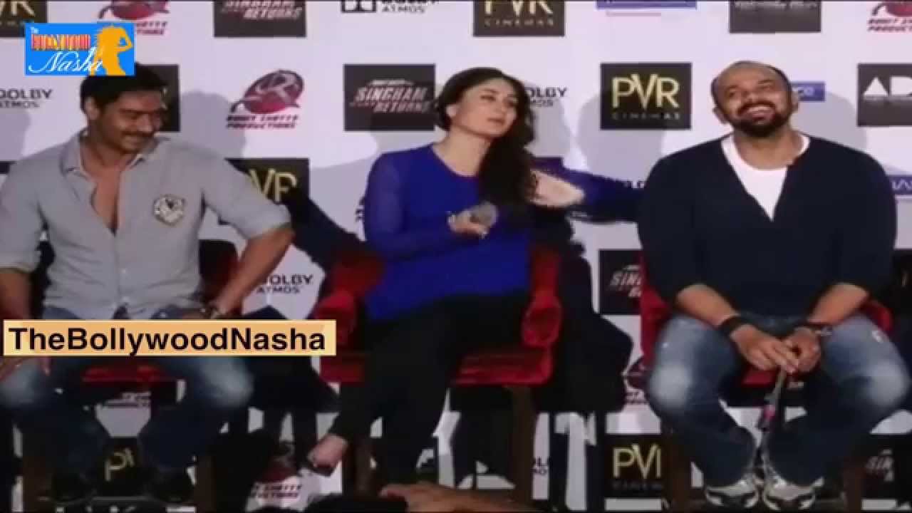 Ajay Devagan & Kareena On Promotion for SINGAM RETURNS