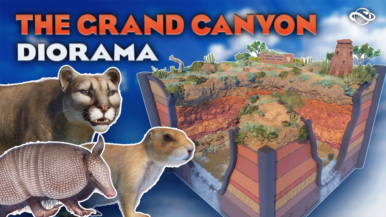 🏜️ The Grand Canyon | Planet Zoo Diorama