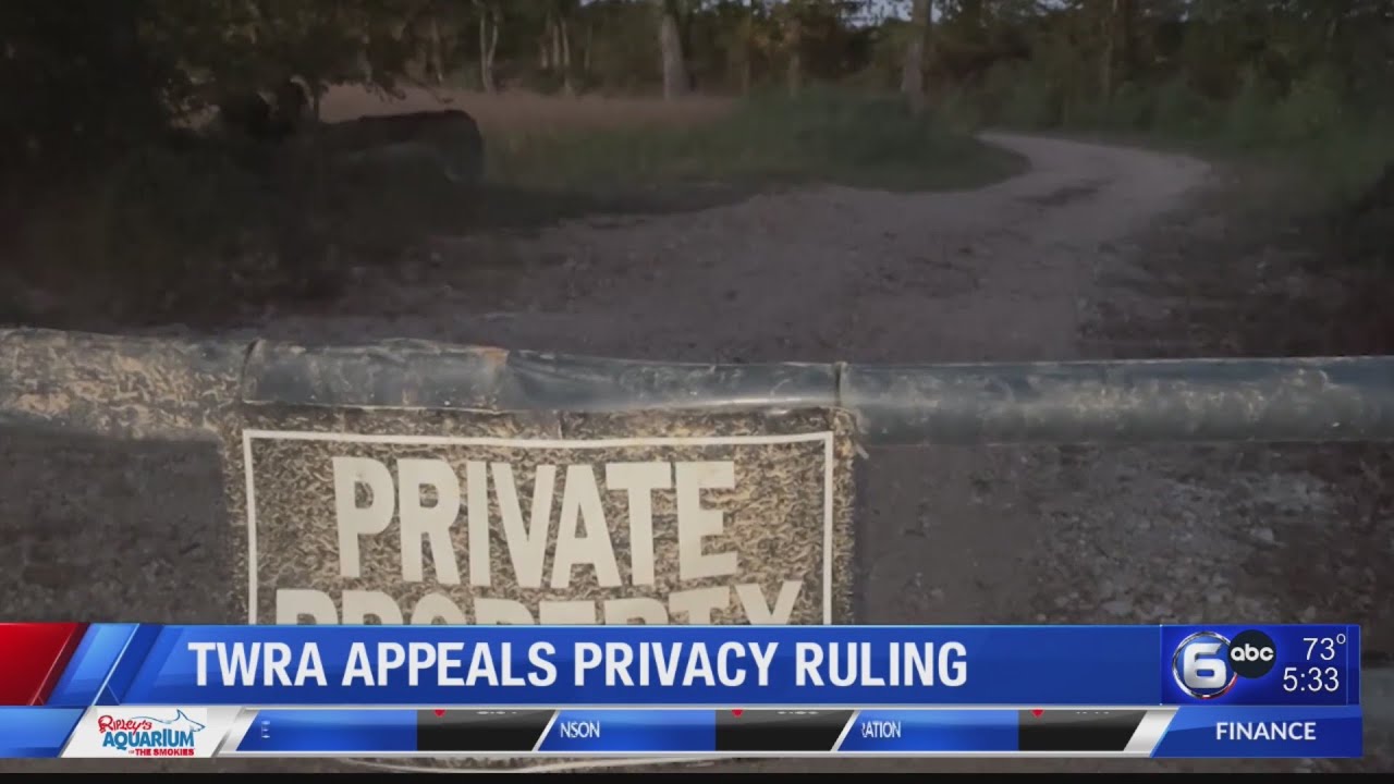 TWRA appeals privacy ruling