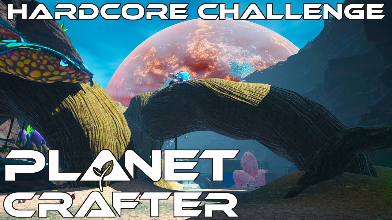 Cleaning This Planet 1 Goo At A Time | Planet Crafter Hardcore Mode Ep 77
