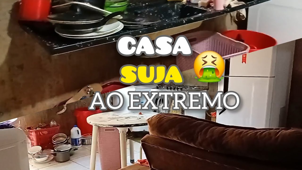 EXTREMA FAXINA EM UMA CASA QUE PRECISAVA DE AJUDA URGENTE 🤮