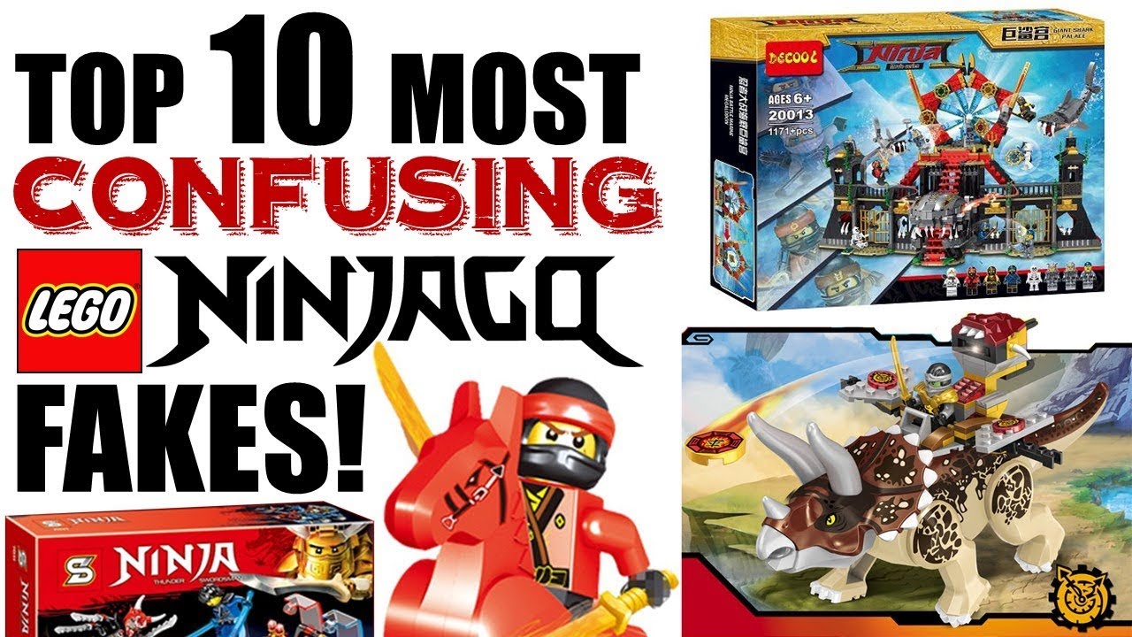 Top 10 Most Confusing LEGO NINJAGO FAKE SETS!