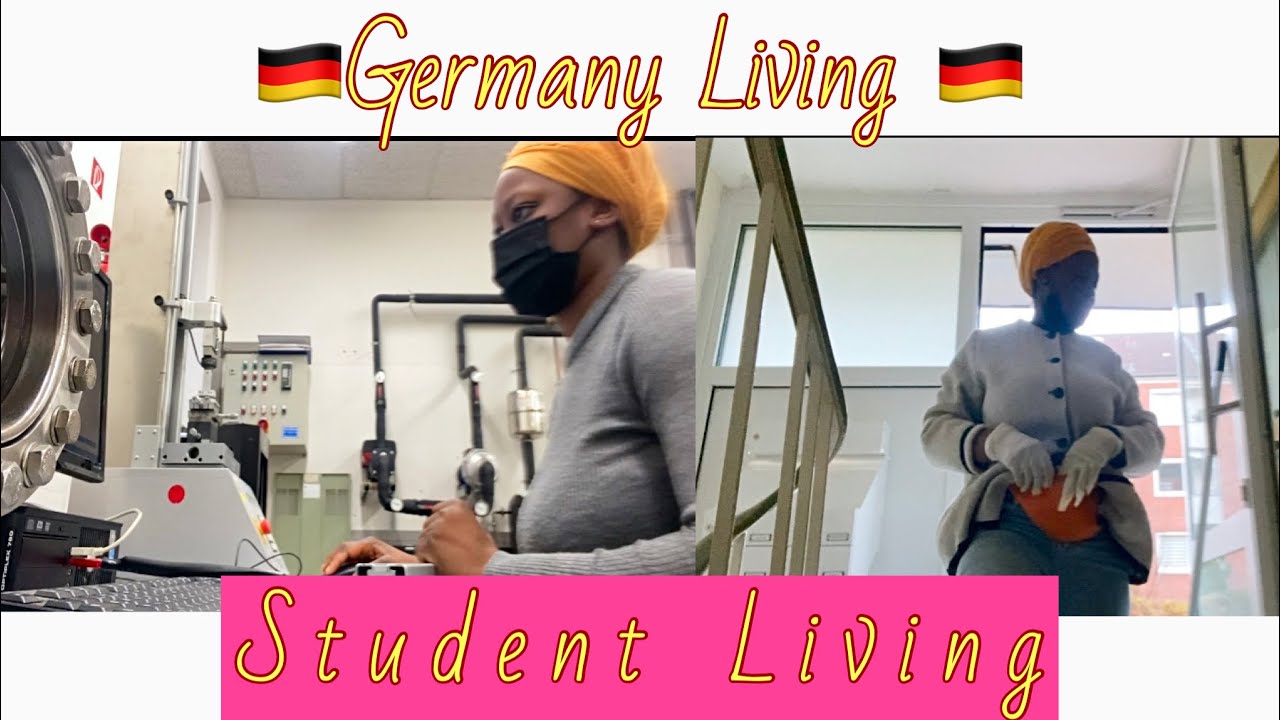 Combining my Cleaning Job with Uni| A Day In a life Of A hustling Student in Germany 😅😅