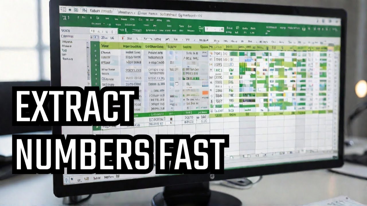"Excel Hack: Extract Numbers from Text with Ease (2024 Tutorial)"