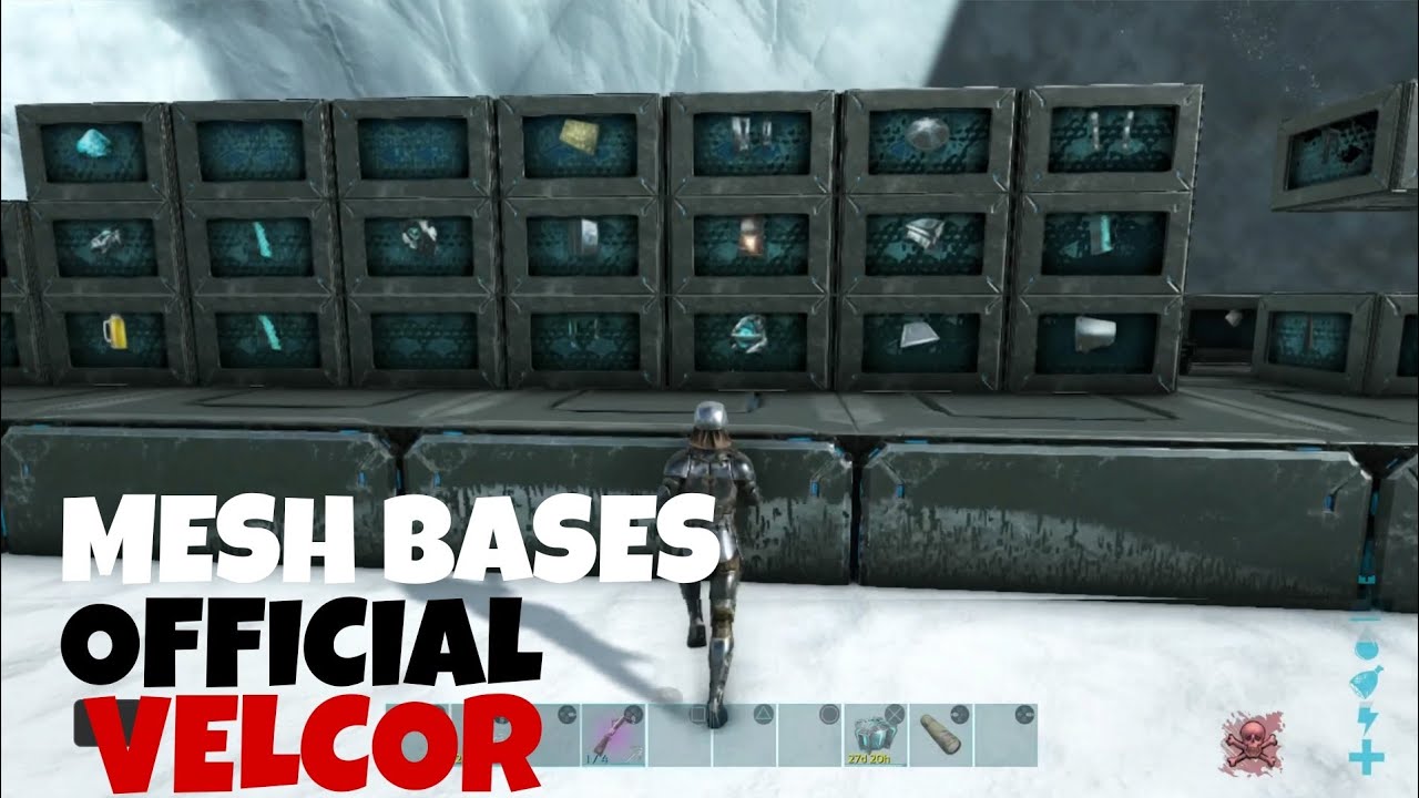 RAIDING MESH BASES [OFFICIAL] ARK PS4
