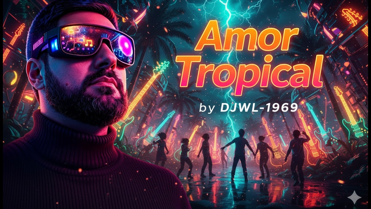 Amor Tropical | DJWL 1969 (Videoclipe Audio Spectrum) &ndash; Rock Psicod&eacute;lico Brasileiro