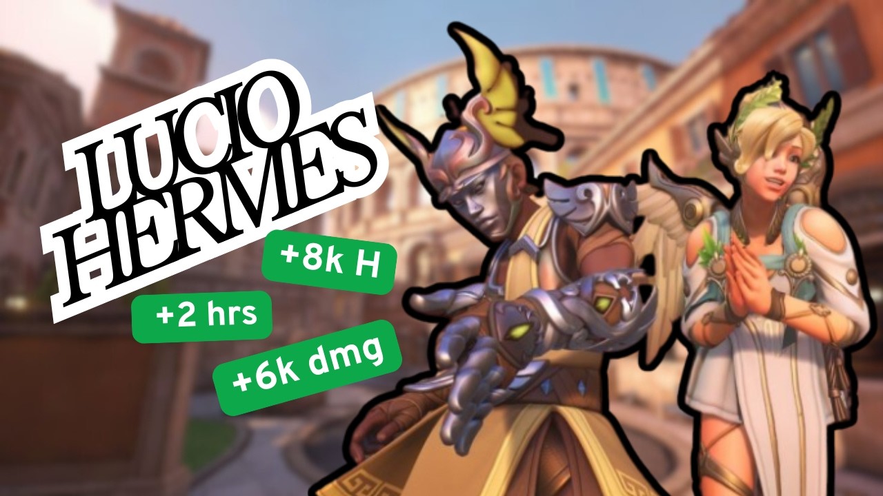 esto es lo PEOR que verás en LUCIO? Overwatch 🐊