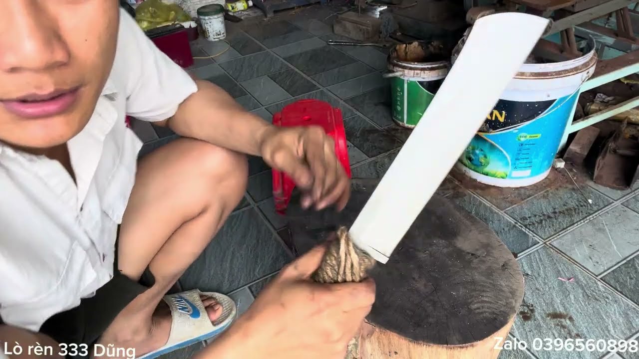 Mẫu dao chopper thép vòng bi siêu Vip 