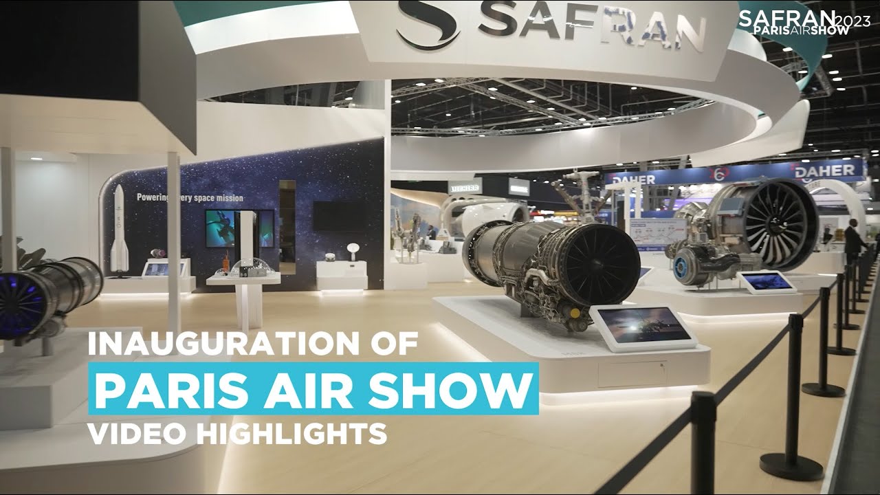 Inauguration of Paris Air Show 2023: video highlights