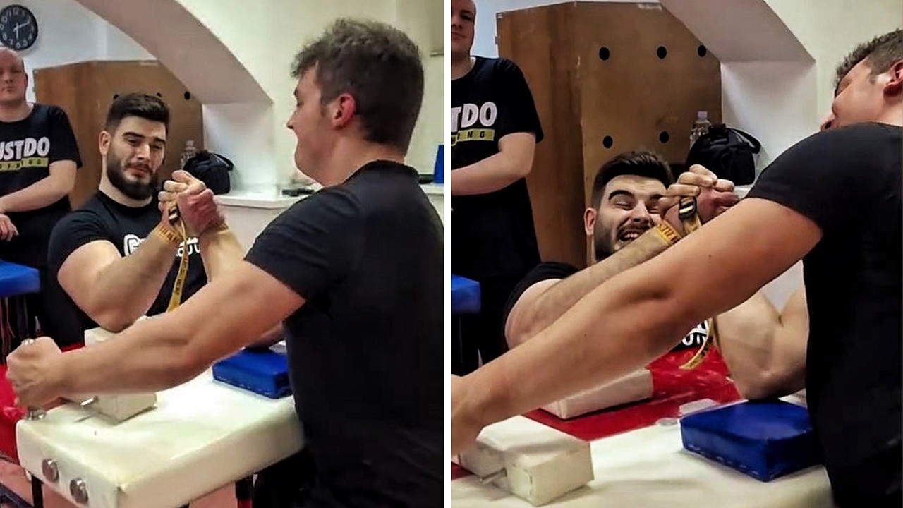 AUDEN LARRATT vs RINO MAŠIĆ SPARRING FOOTAGE IN CROATIA