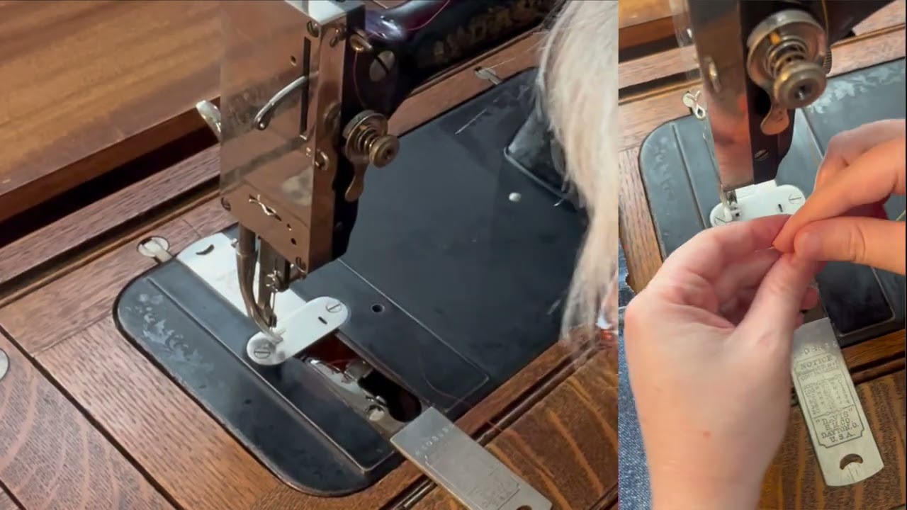 An introduction to the Davis Vertical Feed sewing machine