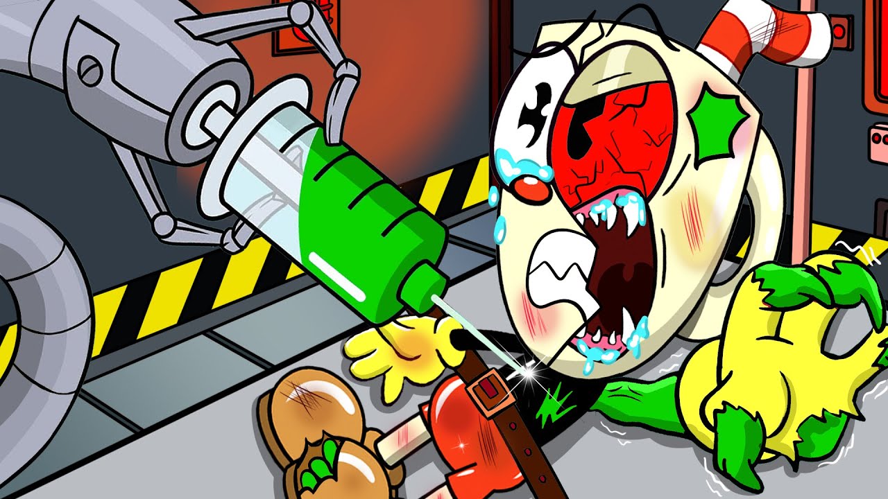 CUPHEAD BECOME A MONSTER - Cuphead Sad Story Animation | The Cuphead Show Animation