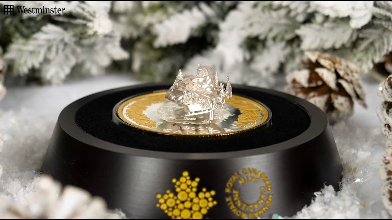 FIRST LOOK: Unboxing Santa's Sleigh Ride Silver Coin