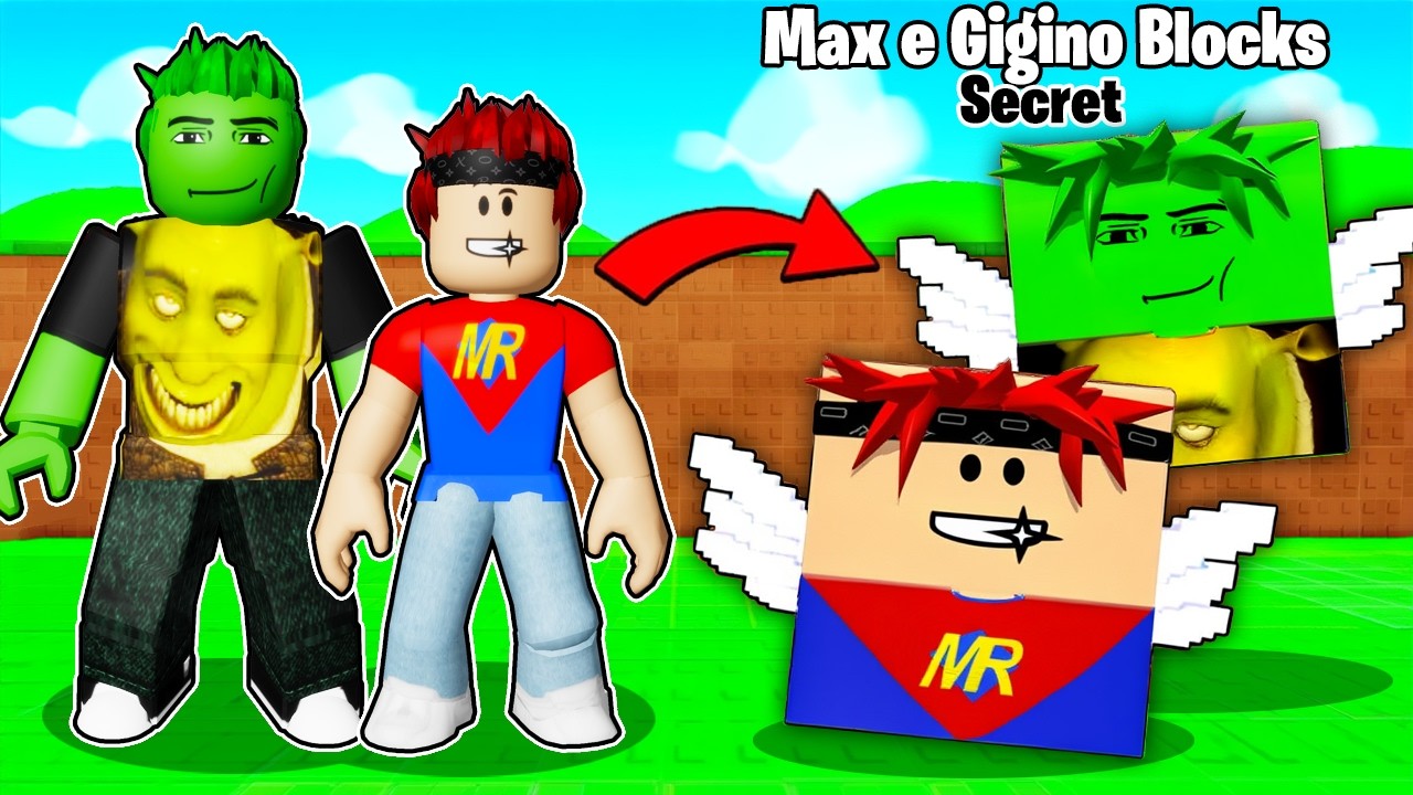 SIAMO DIVENTATI dei LUCKY BLOCK su ROBLOX..