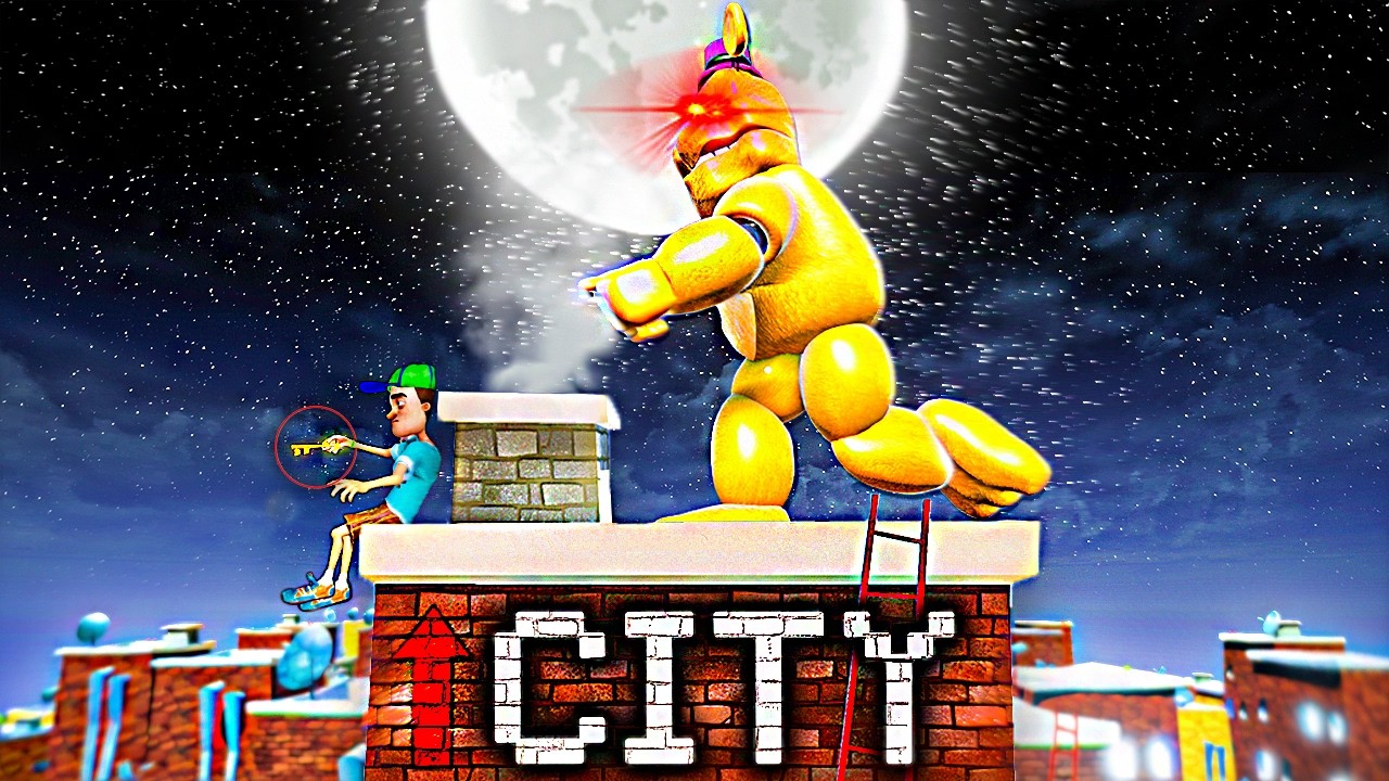 Fredbear, But We Are In A BIG CITY..