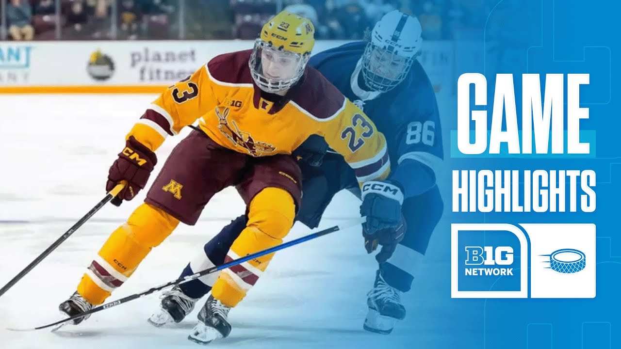 Penn State vs. Minnesota | Highlights | Big Ten Hockey | 11/22/25