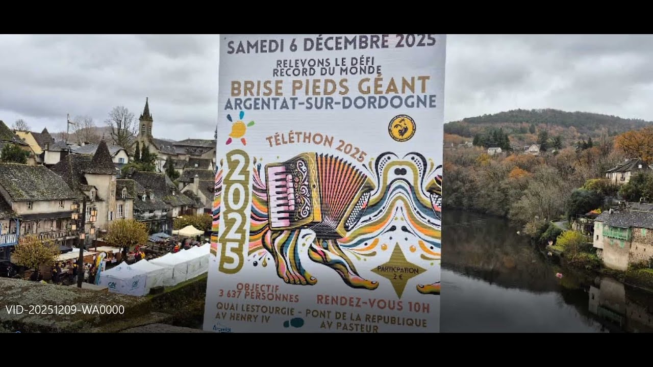 Argentat TELETHON 2025 - CHAMEYRAT Amitiés