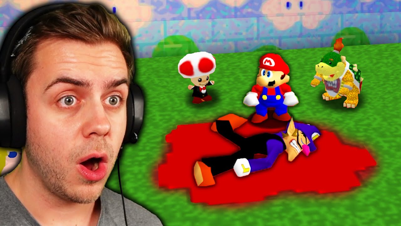 Someone Killed Waluigi... Murder Mystery in Mario 64