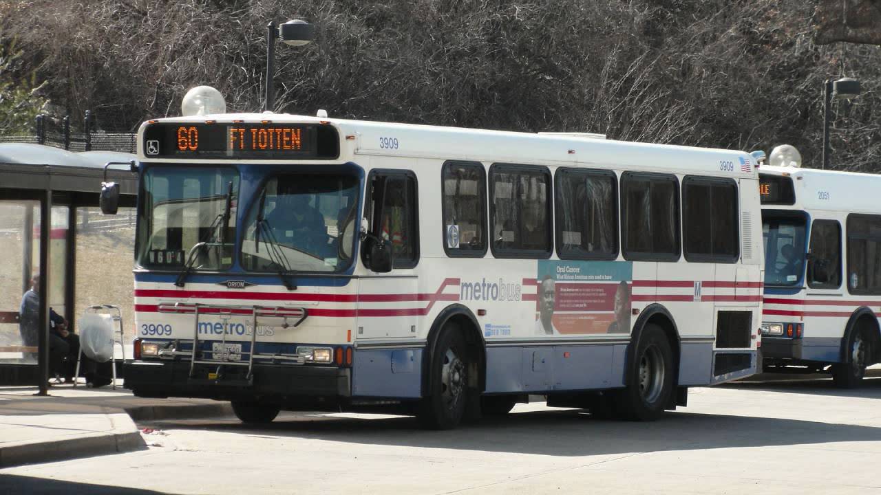 WMATA Bus: Fort Totten in Wasington D.C.