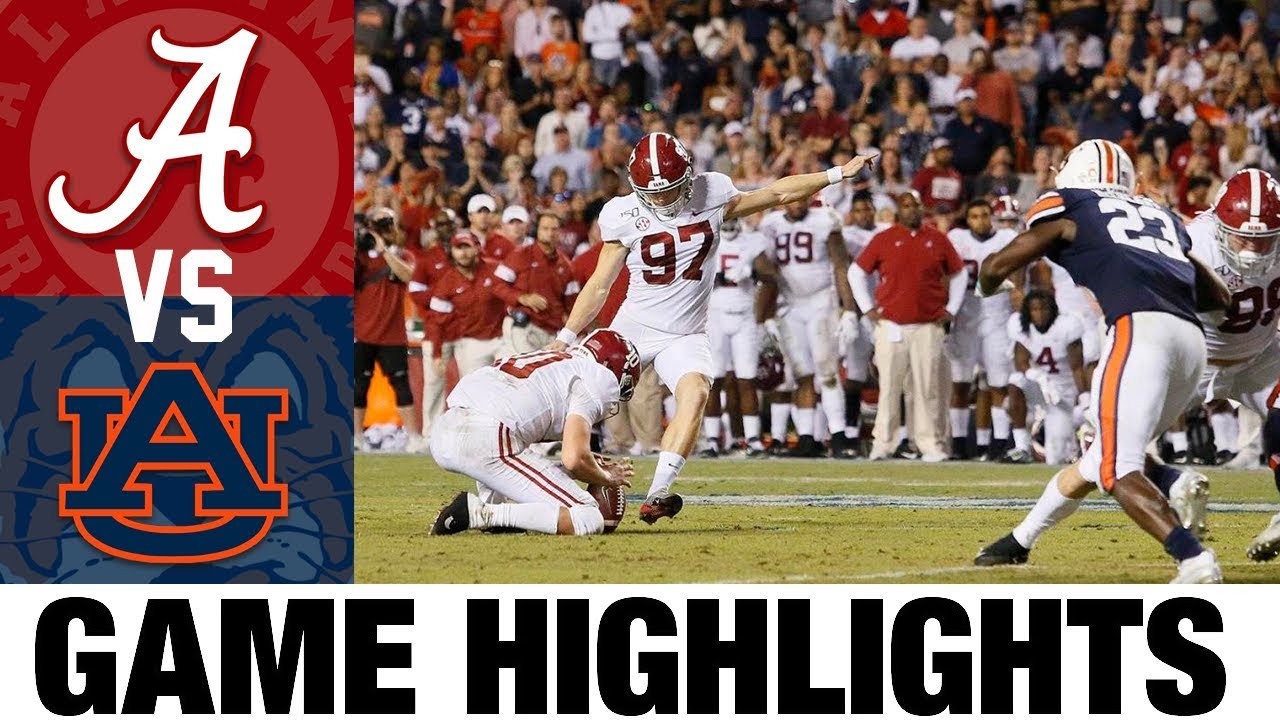 #1 Alabama vs #4 Auburn Highlights | 2013 College Football Highlights | 2010's Games of the Decade