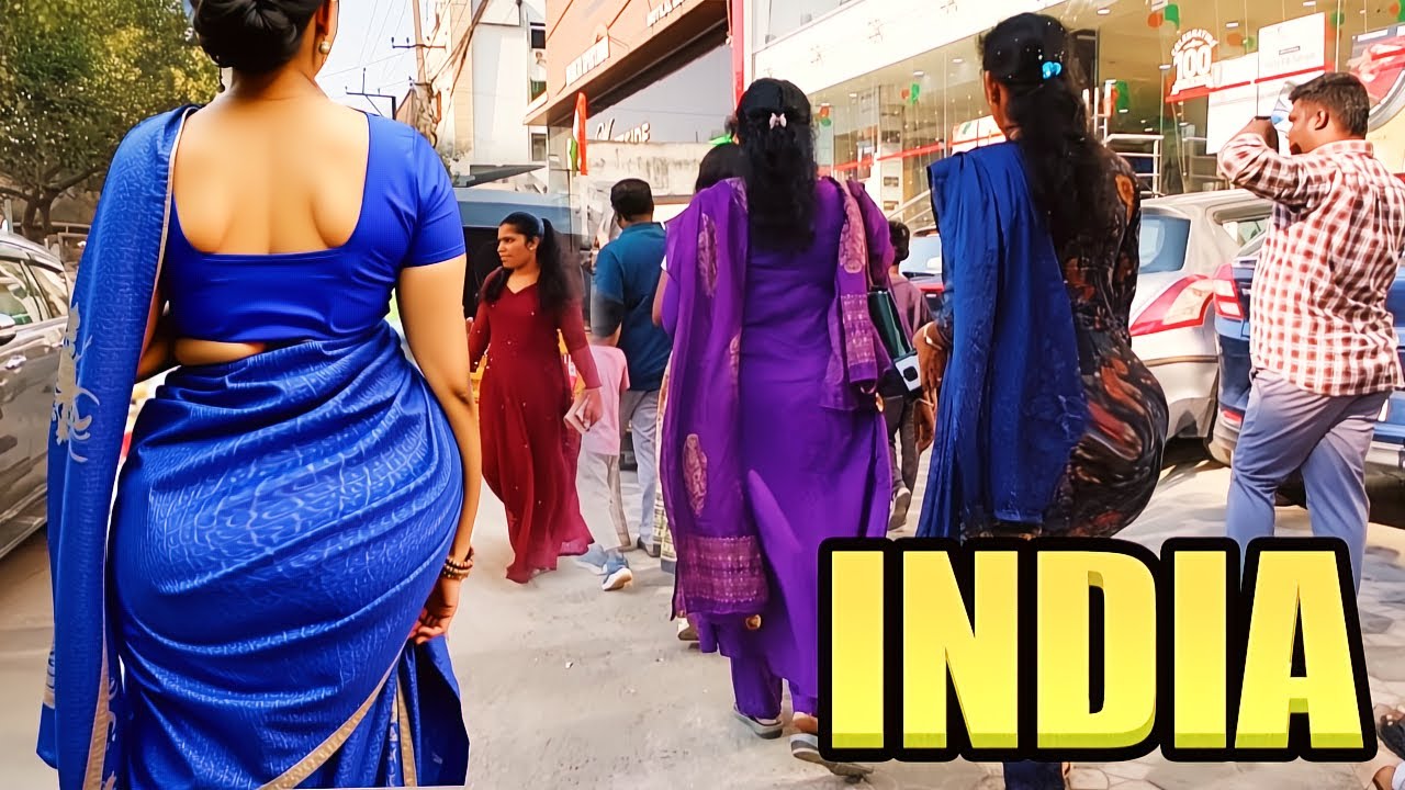 Какова жизнь на улицах Индии? 4K 🇮🇳 День в Индии