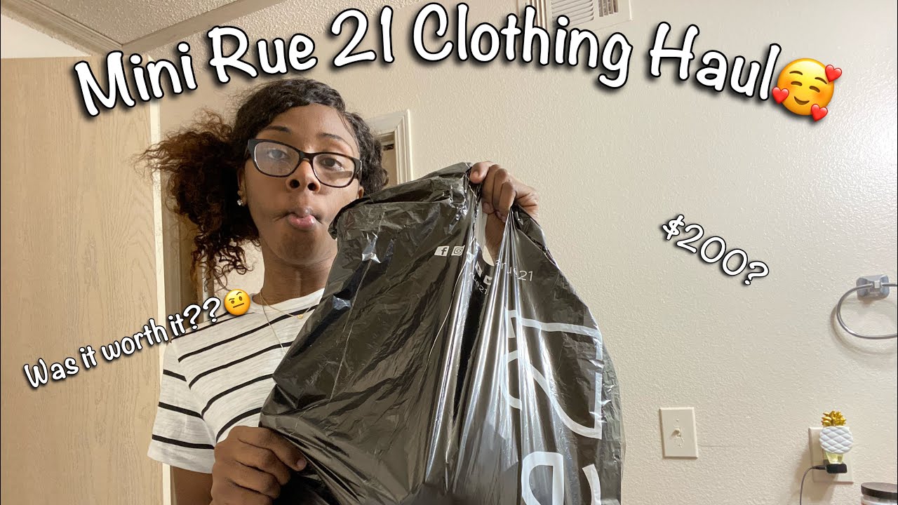 Mini Rue 21 Clothing haul