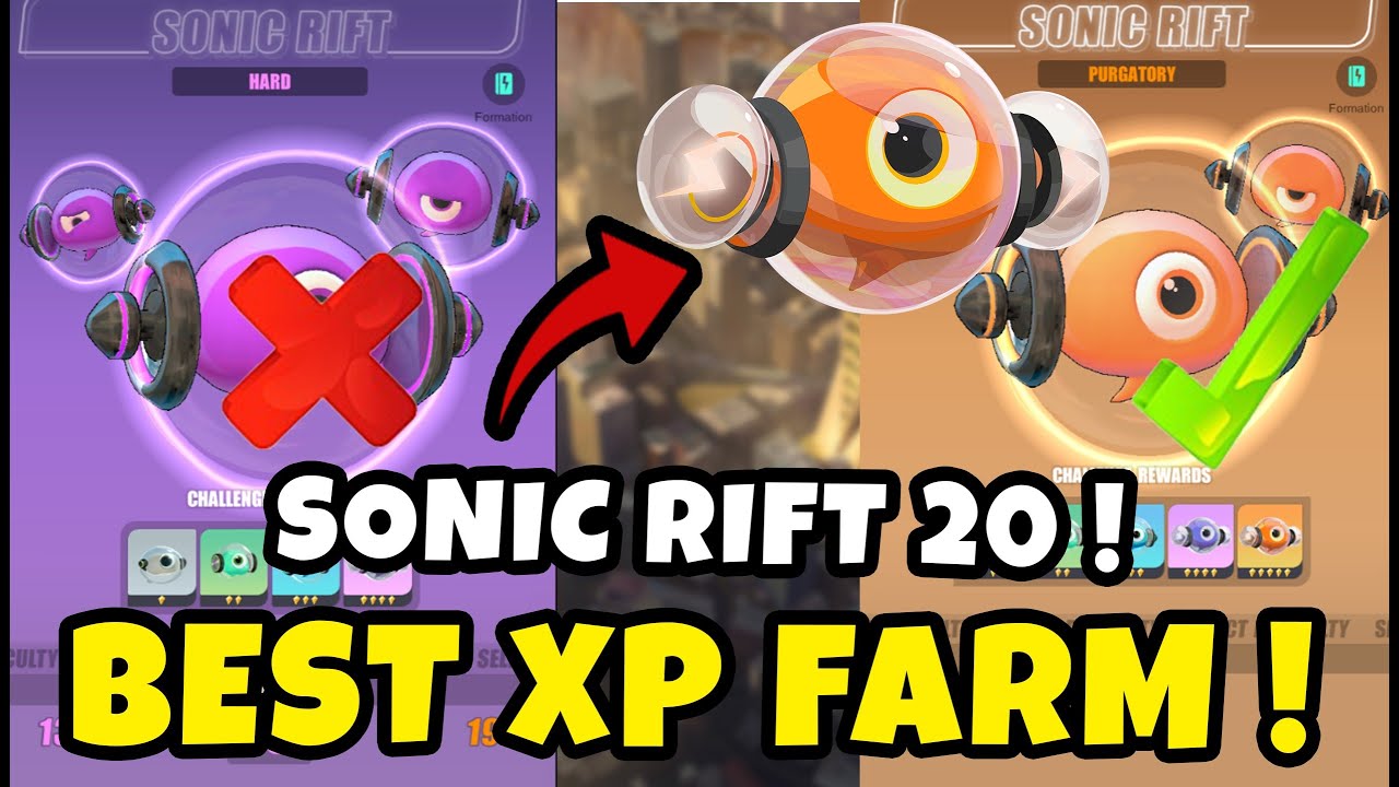 STOP WASTING STAMINA! The Best XP Farm in Dislyte (Sonic Rift 20 vs. 16) | DISLYTE