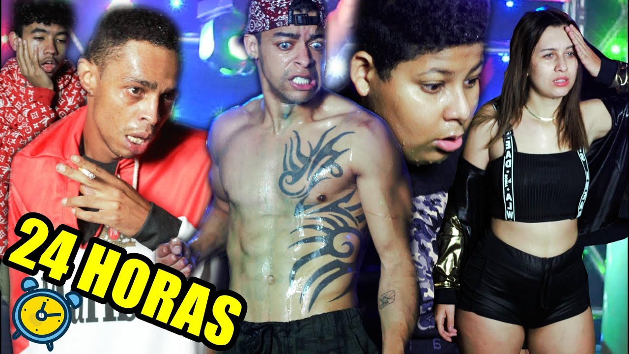 PASSAMOS 24 HORAS DAN&Ccedil;ANDO MUSICA ELETR&Ocirc;NICA *Deu ate Pol&iacute;cia*