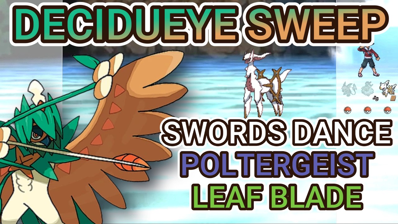 Life Orb Decidueye Sweep! (Pokemon Showdown Random Battles) (High Ladder)