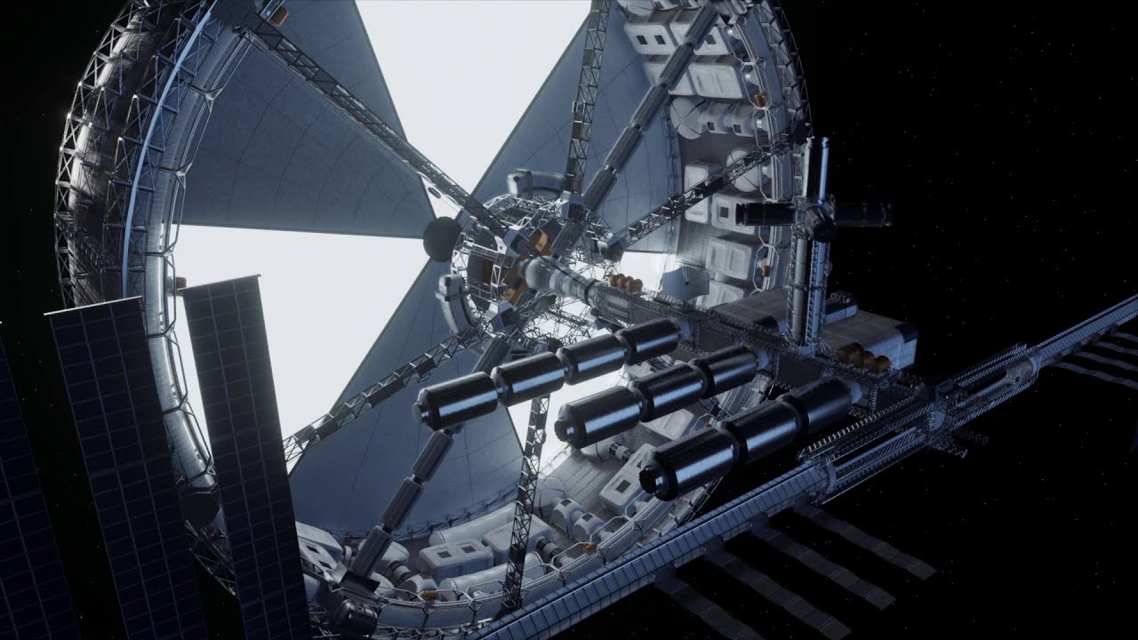 Armstrong station - Blender EEVEE render