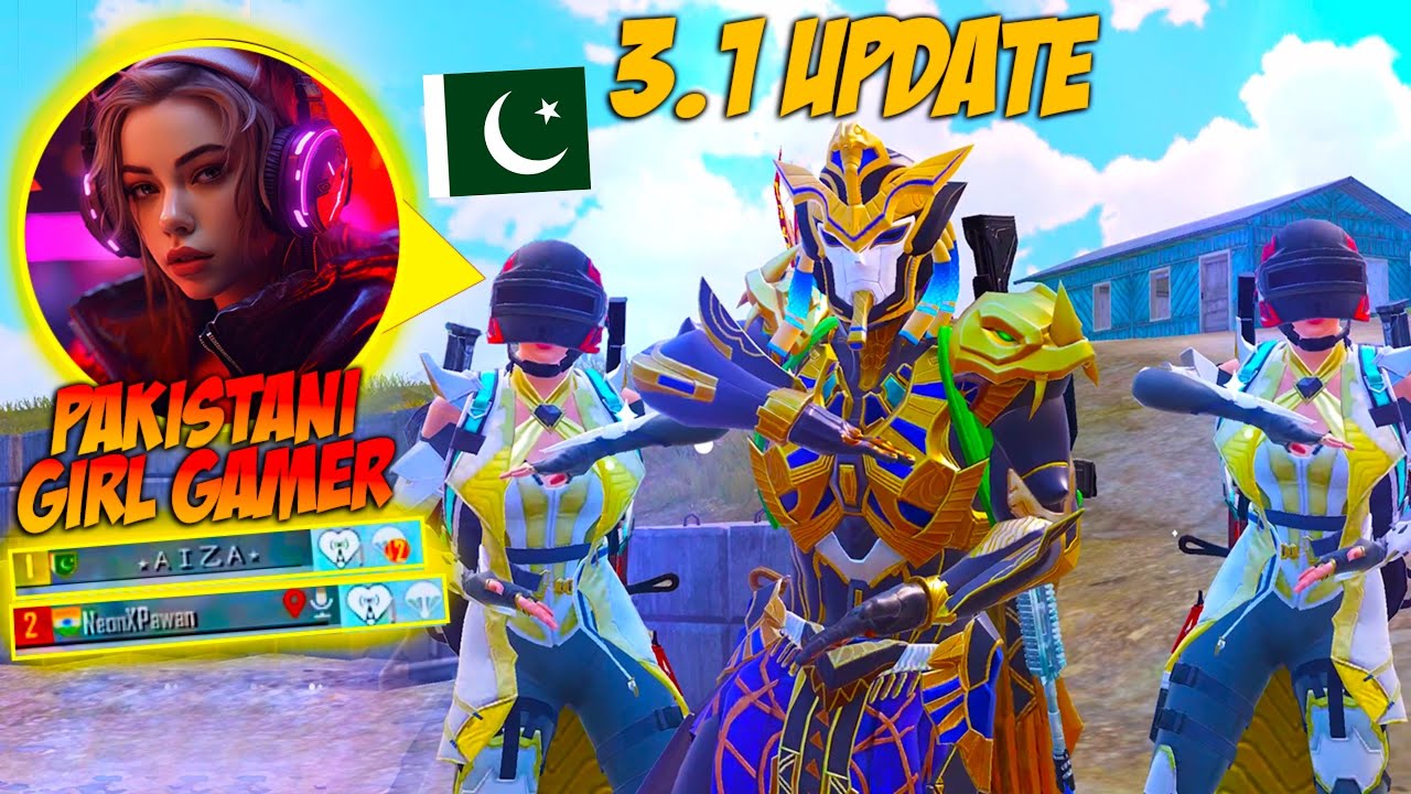 😱OMG !! PLAYING WITH PAKISTANI GIRL GAMER IN MIDDLE EAST LOBBY 😍SAMSUNG,A7,A8,J2,J3,J4,J5,J6,J7,X