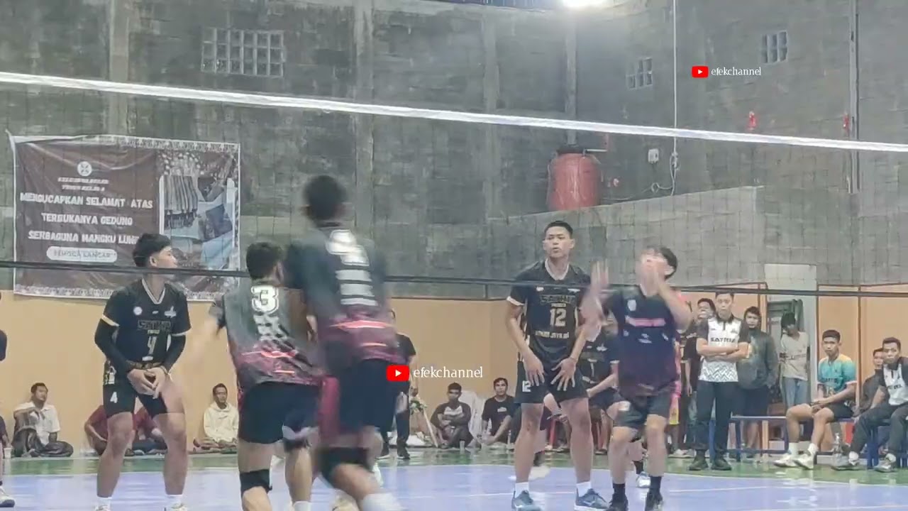 RAJAWALI KUDUS 2.VS 1.SATRIA JEPARA #SET3 PERESMIAN GOR MANGKULUHUR TROSO JEPARA @Segopecel63 