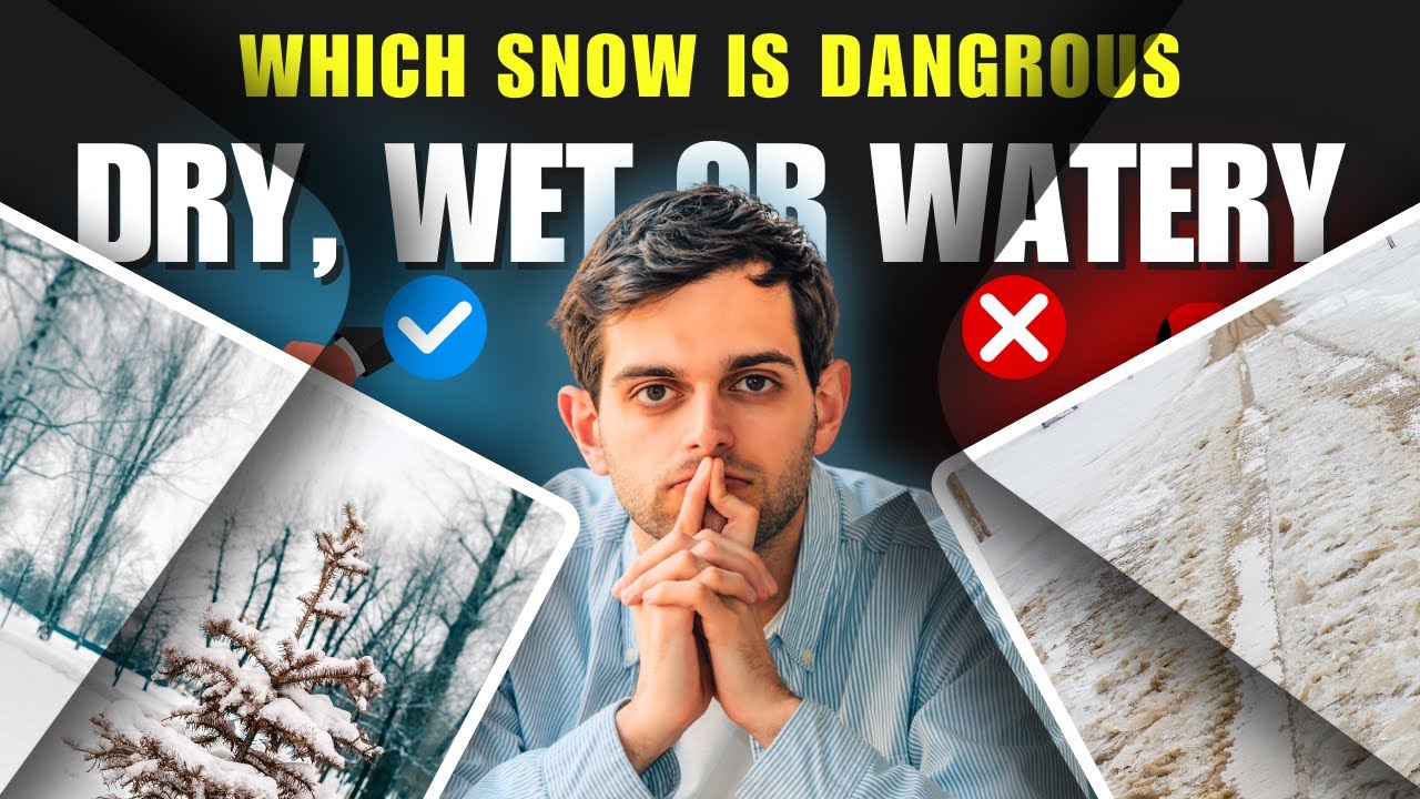 Dry Snow VS Wet Snow: Which Is More Dangerous for Driving? | Types of Snow | #Taobat #TypesOfSnow