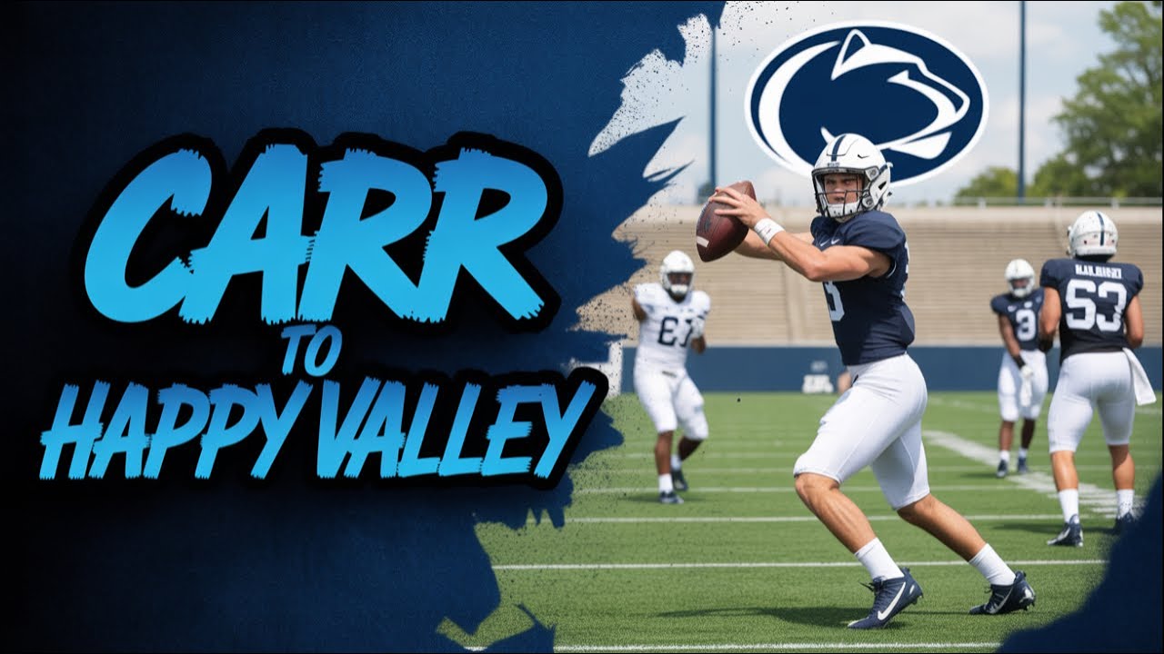 Penn State Lands CJ Carr In The Transfer Portal! (PSU Dynasty Part 3)