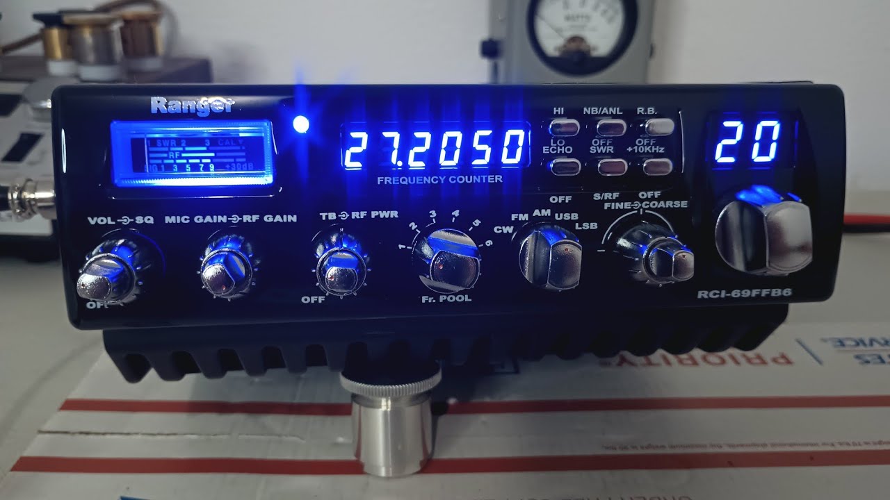 Возьмите L@@K: новая мощная радиостанция Ranger с фокусом на SSB, RCI-FFB6